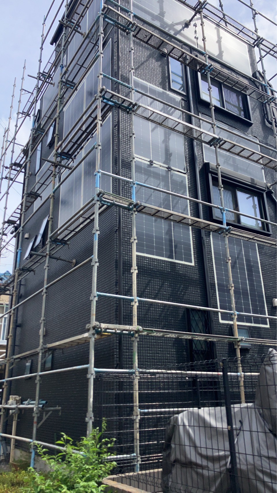 足場組立工事　東京都杉並区
