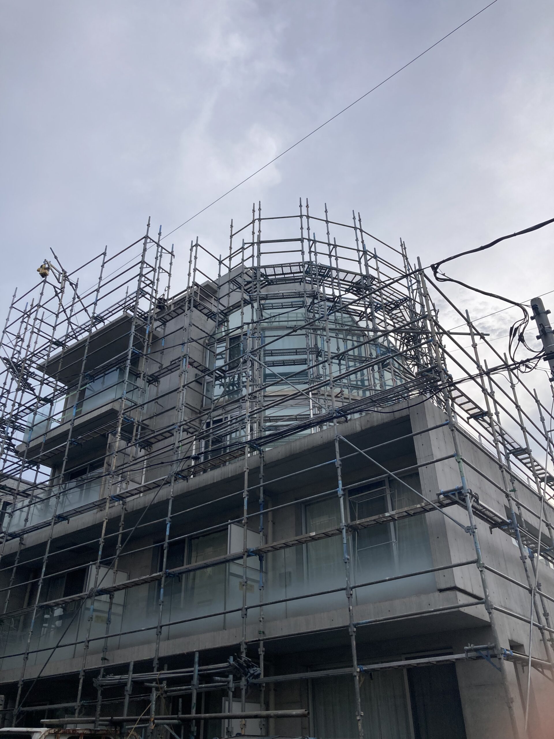 豊島区｜マンション大規模修繕 足場工事