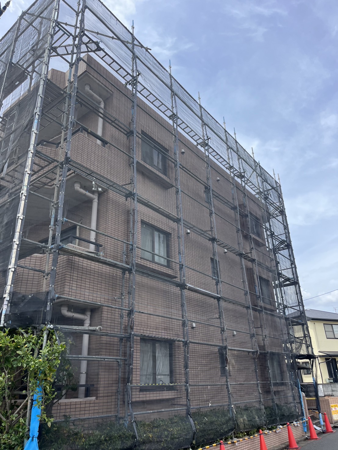 所沢市｜マンション大規模修繕 足場工事
