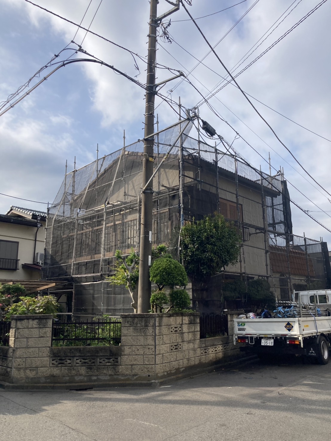 足場組立　相模原市
